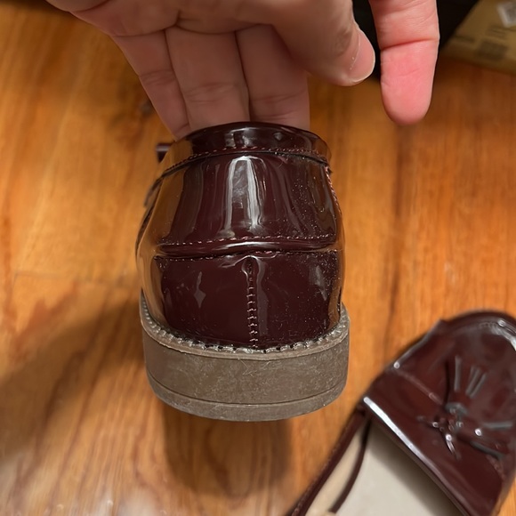 dark red burgundy mocassins - Picture 9 of 9